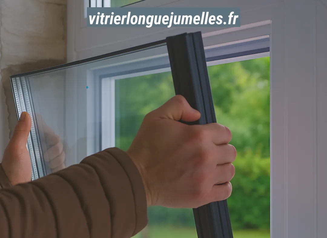 Remplacement de double vitrage Longué-Jumelles