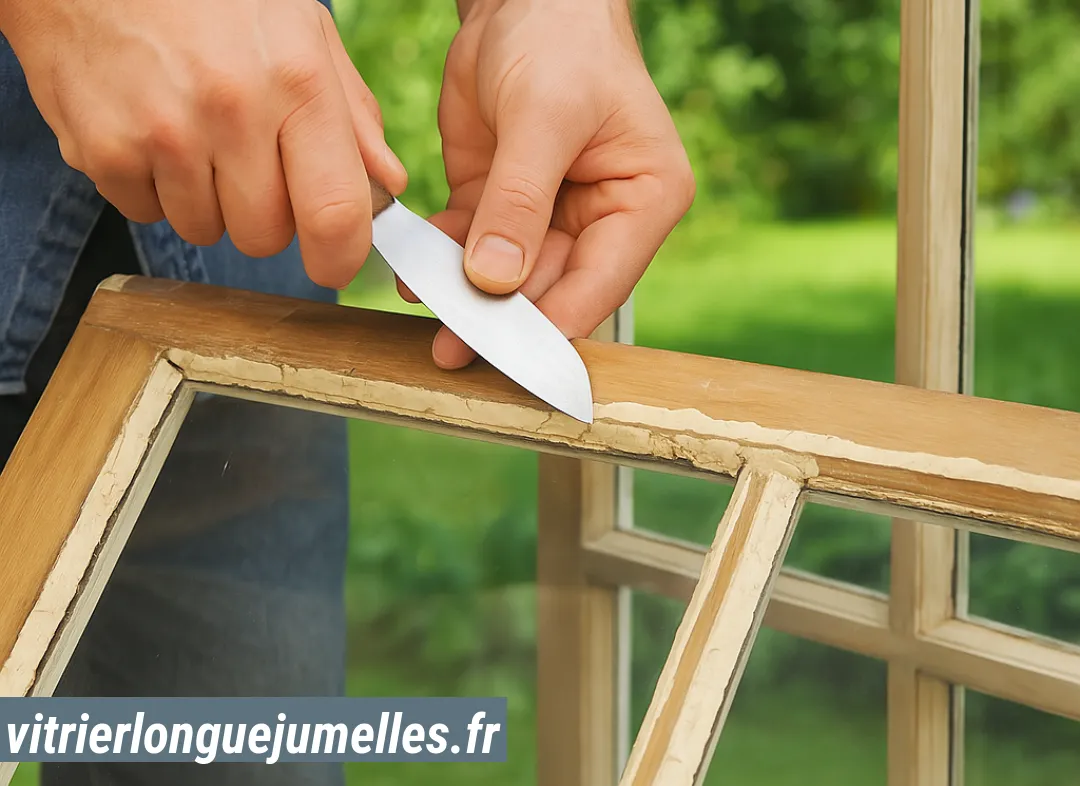 Remplacement de simple vitrage Longué-Jumelles